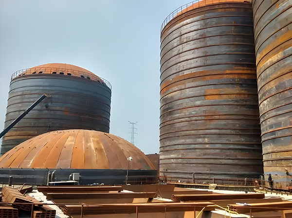 阿拉善焦粉钢板仓